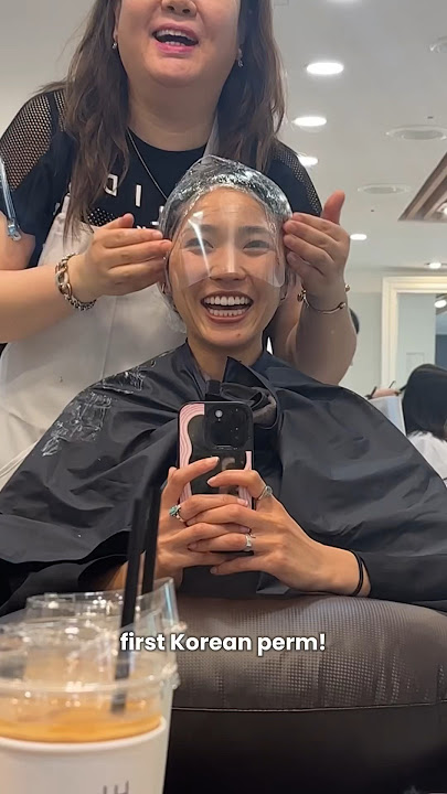 LIFE CHANGING Korean perm 🫢 #koreanperm #kbeauty
