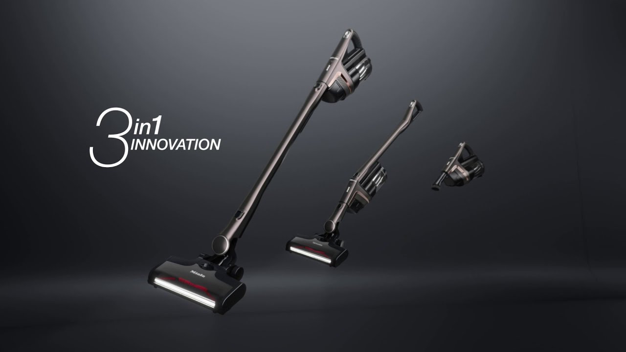 Miele Italia - Scopa elettrica senza filo Miele Triflex HX1: Flessibile.  Potente. Veloce - YouTube