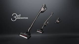 Miele Italia - Scopa elettrica senza filo Miele Triflex HX1: Flessibile.  Potente. Veloce - YouTube