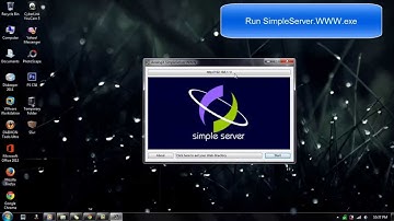 How To Create Local Web Server in Windows 7