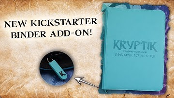 New Noble Green Kryptik Binder! (Kickstarter Add-on)