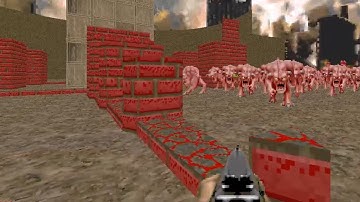 DOOM MOD Doomworld Mega Project 2012 REPLAYED DMP2012 DMP 2012 By Various MAP 17