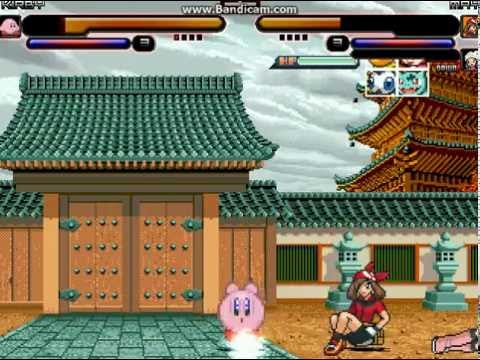 SB Mugen Request #71: Kirby vs May and Dawn