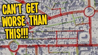 Fixing Terrible Traffic in York became a Full Time Job in Cities Skylines!