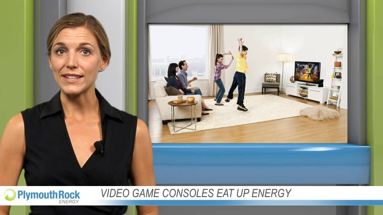 Video game consoles eat up energy