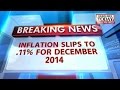 Inflation slips 0.11% December 2014