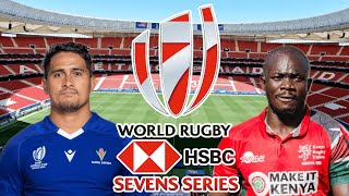 SAMOA 7s vs KENYA 7s MADRID Sevens 2024 Live Commentary