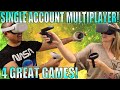 Multiplayer Games with TWO Oculus QUESTS and ONE Account!