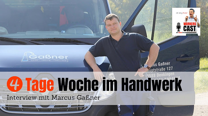 4 Tage Woche im Handwerk – Interview mit Marcus Gaßner - Workerscast #087