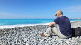 Cinemagraph of Man at the Beach