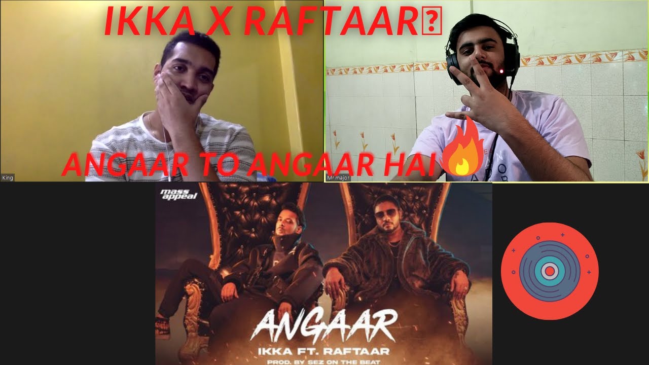 Angaar (Official Video)- IKKA Ft. Raftaar| Sez On The Beat |Reaction by Black Velvet Boyz. #GIVEAWAY