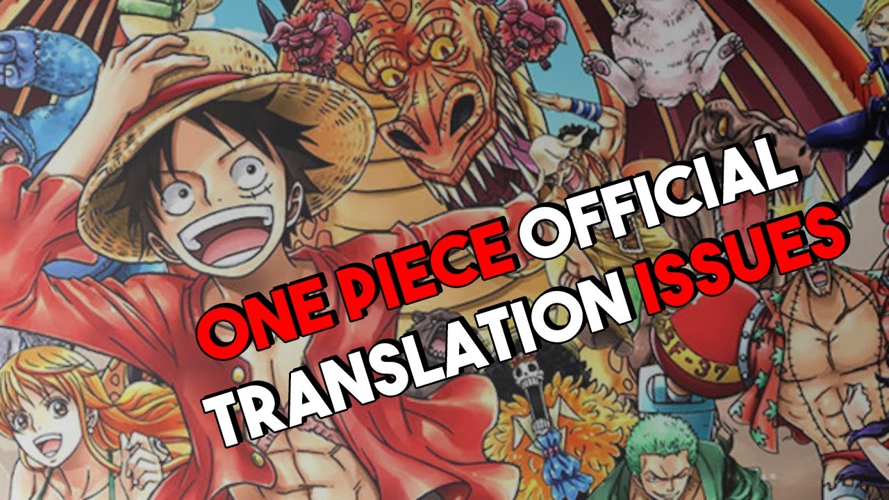 One Piece Viz Translation Issues Discussion Youtube