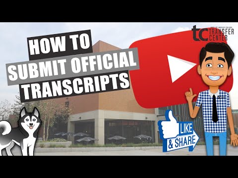 How to Submit Official Transcripts from ELAC