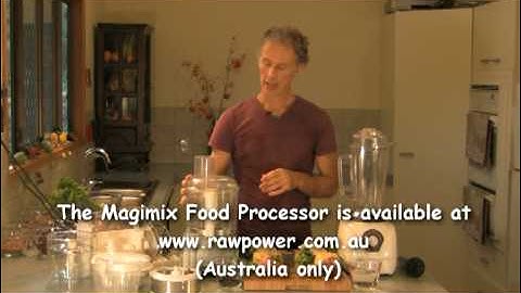 Powermill blender versus Magimix food processor demo #3