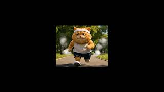 Fat Orange Cat Needs Emergency Cooling!#cat #immersion #liquid #tech #engineering #shorts