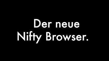 Der neue Nifty Browser. Schneller und einfacher durchs Web. (Beta VB.NET)