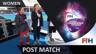 Hear from the USA's, Melissa Gonzalez, as her side qualified for the bronze medal match