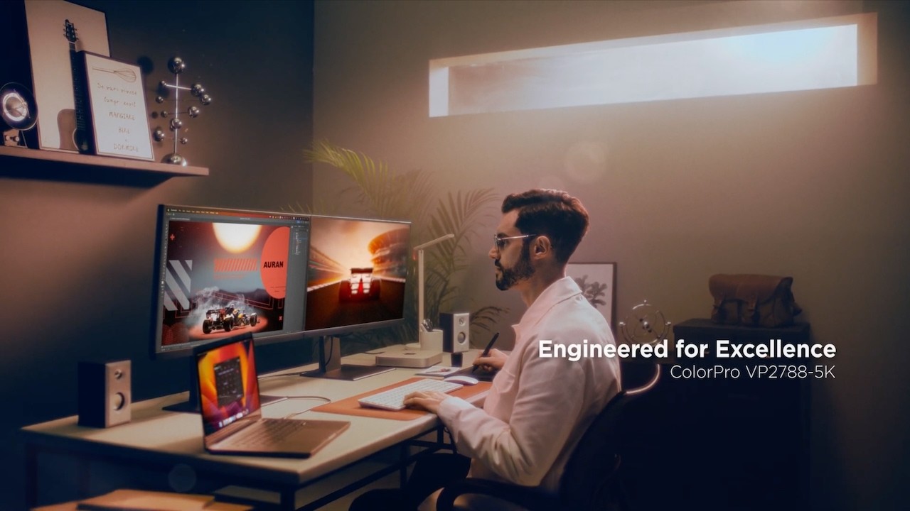 Màn hình đồ hoạ ViewSonic VP2788-5K 27 inch 75Hz 5K 5ms IPS HDR400 Thunderbolt 4