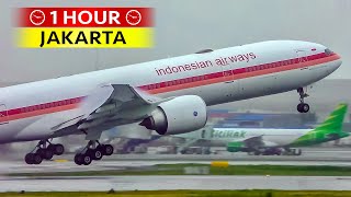 1 Hour of Plane Spotting at JAKARTA (2020)