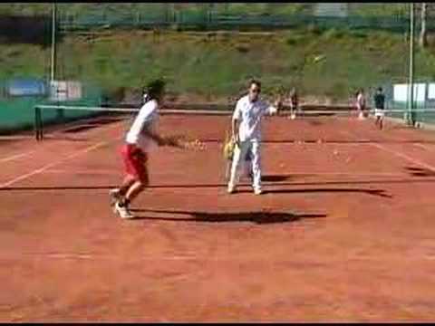 Ricard training clay court movement