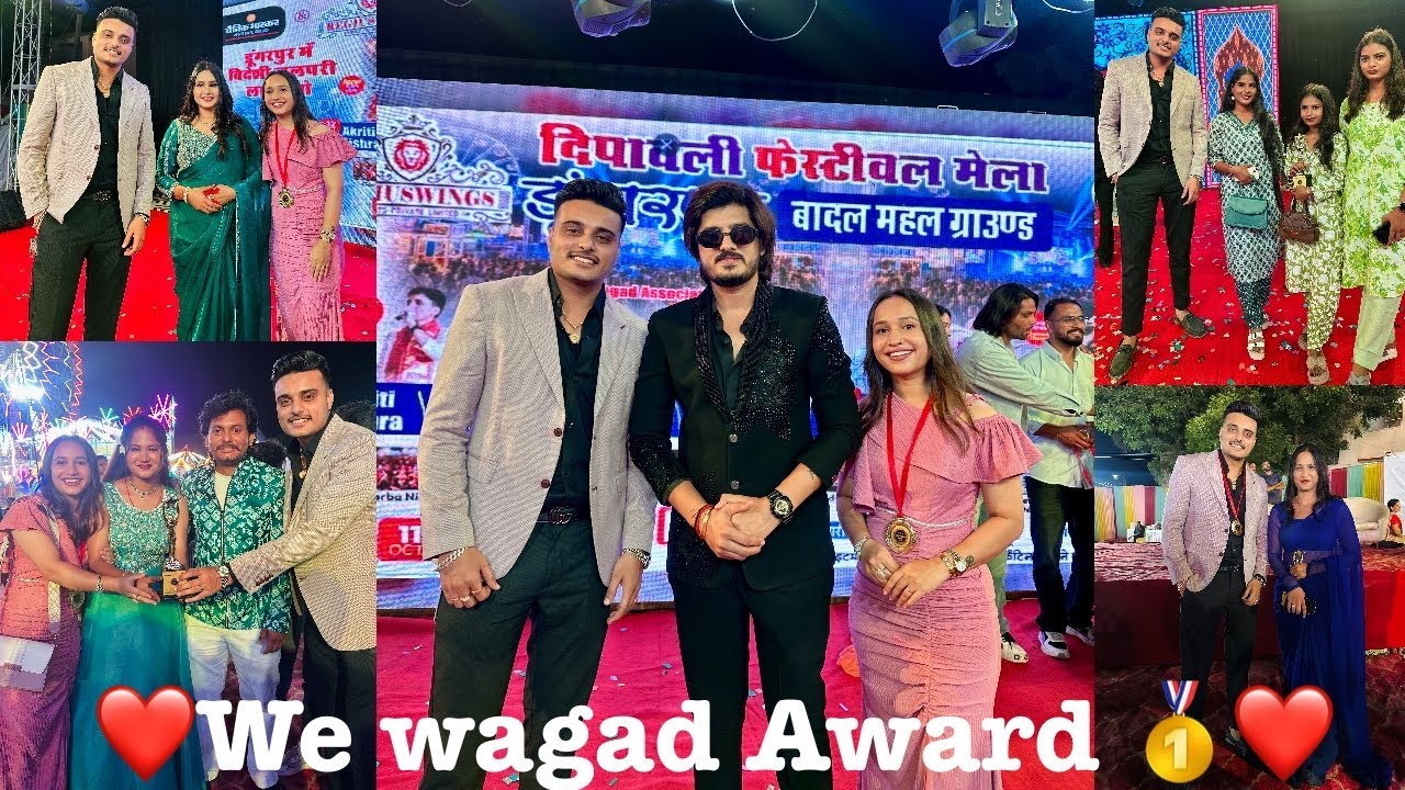 We wagad Award 🥇🤩  meetup sare creators ke sath😍 
