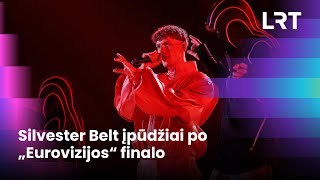 Silvester Belt įpūdžiai po „Eurovizijos“ finalo | 2024-05-12