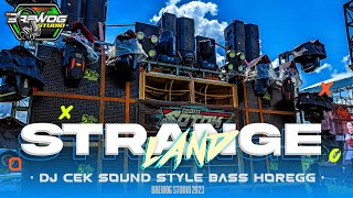 DJ CEK SOUND VIRAL ‼️ DJ STRANGE LAND - Bass Jedung Bisa Buat Nulop