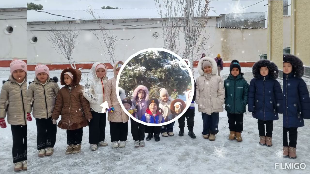 Termiz 19-maktab,,Qor zavqi''