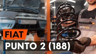 Montaje Brazo De Suspensión delantero y trasero FIAT PUNTO (188): vídeo gratis