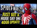 Spider-Man 2 Just Released A Huge 40GB Day One Update!
