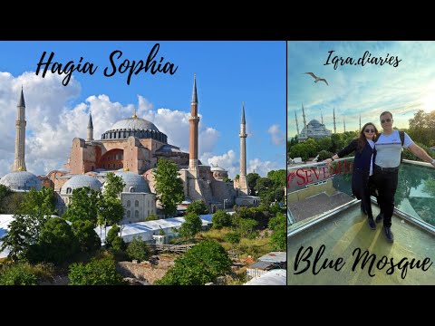 Istanbul Travel Vlog 1 | Blue Mosque | Hagia Sophia | Turkey | Seven Hills Hotel |Iqra.diaries
