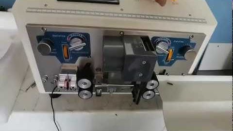 Testing video Multi-core Round Cable Cutting Stripping Machine(stripping length 4mm only)