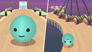 ⚽️ Sky Rolling Ball 3D 🎱 Levels 76-77 Hard Gameplay All Levels (Android, iOS) screenshot 4