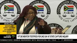 Vytjie Mentor raises concerns about her safety