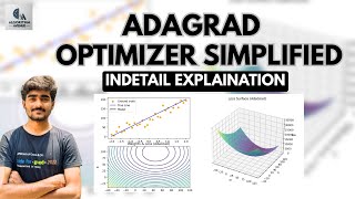 Tutorial-43:Adagrad explained in detail | Simplified | Deep Learning