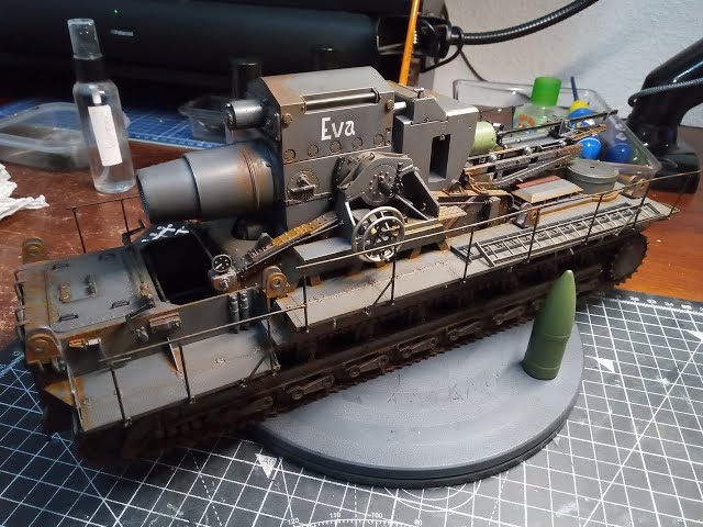 Morser Karl-Gerat 1:35 Siege Mortar (Part 10 The Upper Hull