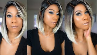 BLONDE OMBRE WELL YES PLEASE JANET COLLECTION  ESSENTIALS LACE WIG/KIMMIE