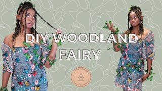 Making my Fairy Dress | Halloween Vlog