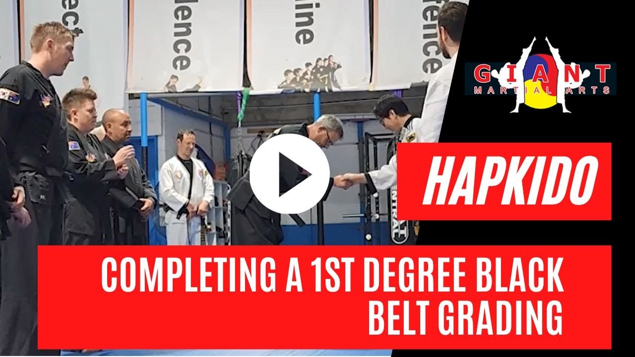 Black Belt Hapkido Grading October 2023 YouTube