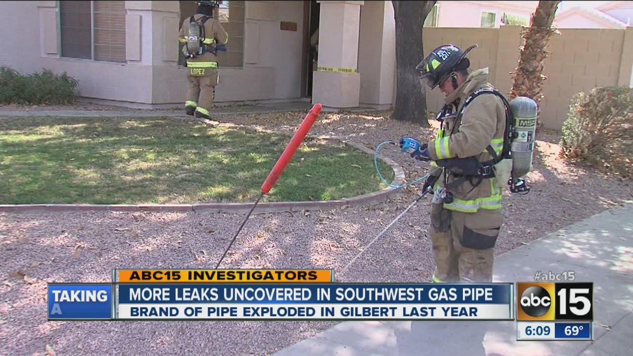 More leaks uncovered in Southwest Gas pipe - YouTube