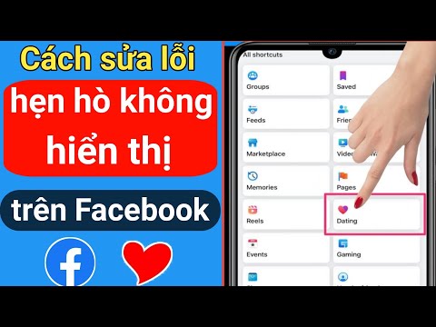 Video Cách sửa lỗi hẹn hò không hiển thị Trên Facebook ||... - youtube