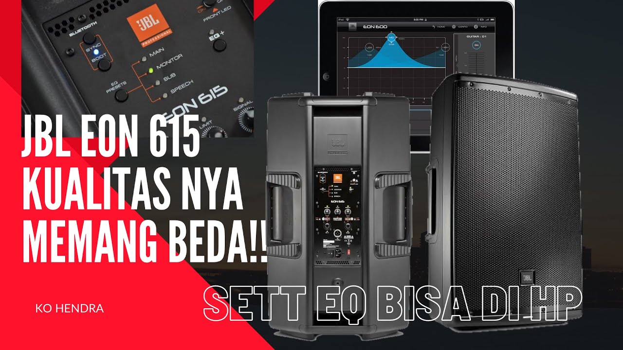 Review Speaker Aktif Jbl Eon 615 Youtube