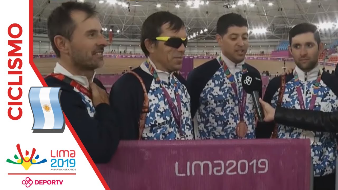 Equipo ciclismo masculino - Juegos ParaPanamericanos Lima 2019 deportes univision