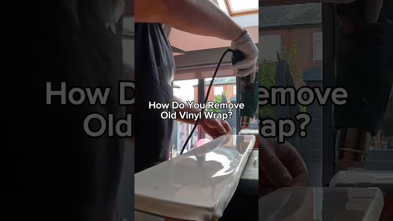 How To Remove Old Vinyl Wraps Kitchen Wraps UK kitchenwrap 