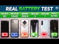 Infinix Zero 8i vs Realme 7, Poco M2 Pro, Moto G9 Power Battery Drain Test | Charging Test | Gaming