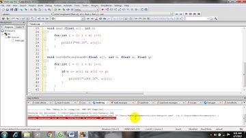 Bài 52: Hãy liệt kê các số trong mảng 1 chiều các số thực thuộc đoạn [x, y] cho trước