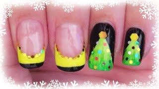 nail christmas advent neon calendar