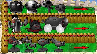 Doom Pea Gatling vs Doom spikes Cannon vs Doom Shroom vs Dr.Zomboss Giga Plants vs Zombies Hack