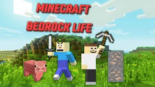 Minecraft bedrock life part 1 (the origins)