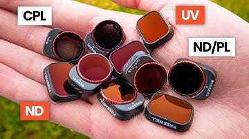 UV ND ND/PL CPL What on earth does it all mean? | Ultimate Guide to DJI Mini 4/Mini 3 ND Filters